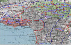 Freeway Map Southern California Klipy Southern California Road Map