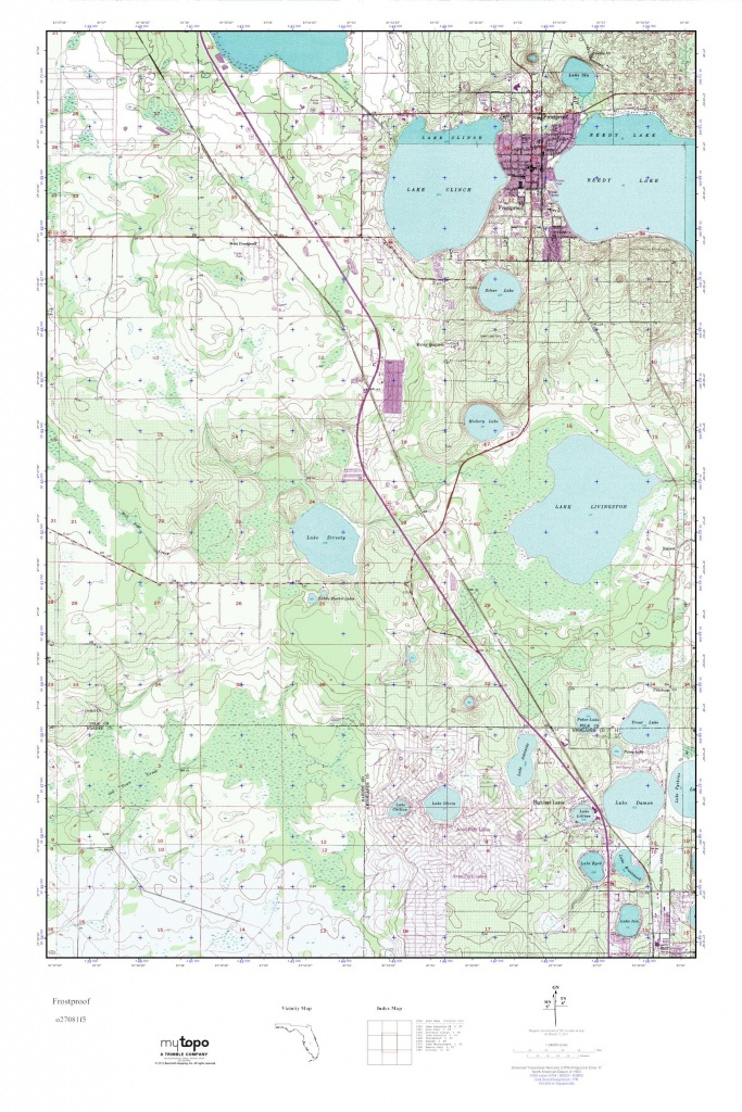 Frostproof Florida Map Free Printable Maps