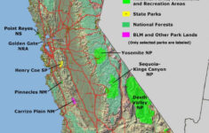 Geology Cafe California Public Lands Map Printable Maps