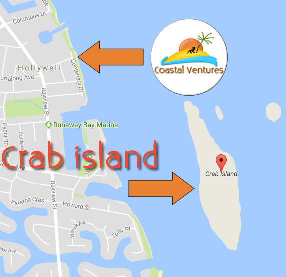 Gold Coast Fishing Spots Crab Island Coastal Ventures Boat Hire