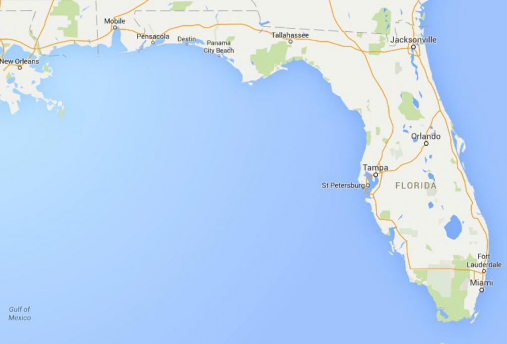 Google Maps Florida Gulf Coast Printable Maps