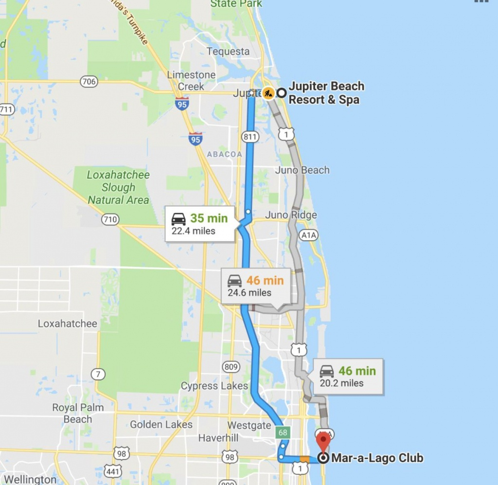 Google Maps Jupiter Florida Free Printable Maps