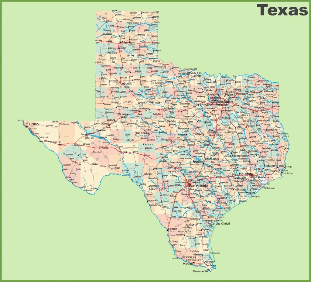 Google Maps Texas Cities Road Map Of Texas With Cities Secretmuseum 