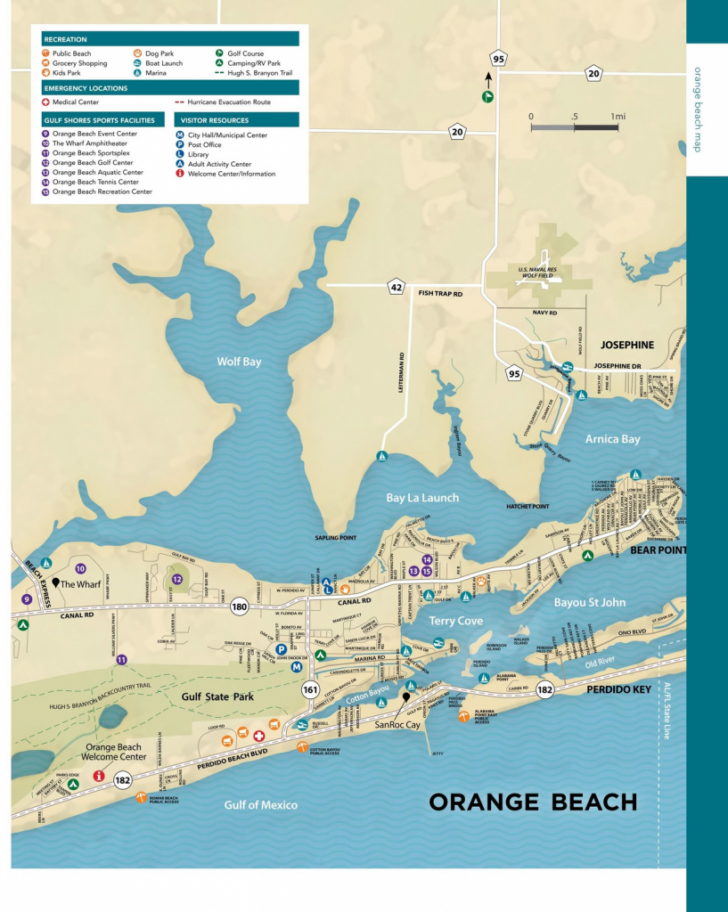 Gulf Shores In Florida Map