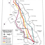 High Speed Rail Texas Route Map Printable Maps