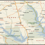 Highland Lakes Longhorn Cavern State Park East Texas Lakes Map