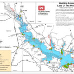 Highland Lakes Longhorn Cavern State Park East Texas Lakes Map