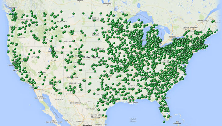 So Cal Target Shooting Locations Map