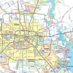 Houston Area Road Map Map Houston Area Map