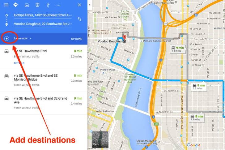 Printable Map Directions