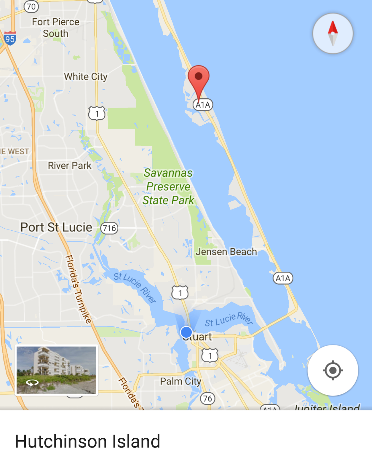 Hutchinson Beach Florida Map Printable Maps