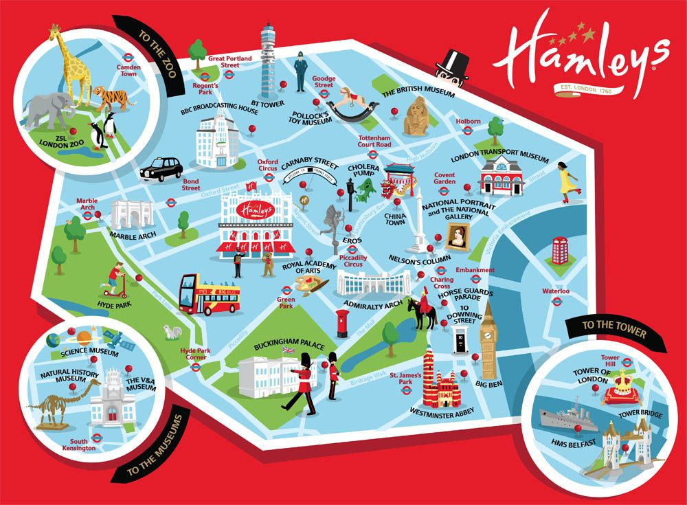 I Recently Worked With Hamleys Toyshop In London To Create A Tourist 