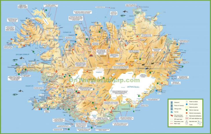 Map Of Iceland For Photographers Free Download