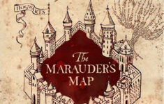 Images For Harry Potter Marauders Map Printout Harry Potter Poster