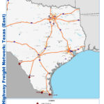 Interstate 40 Aaroads Texas Highways Map Of I 40 In Texas