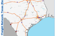 Interstate 40 Aaroads Texas Highways Map Of I 40 In Texas