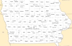 Iowa Cities And Towns Mapsof