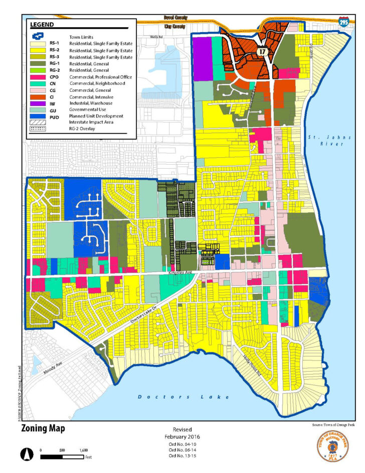 Jacksonville Fl Zoning Map