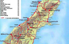 Just Our Pictures Of New Zealand South Island Map And Trip Itinerary