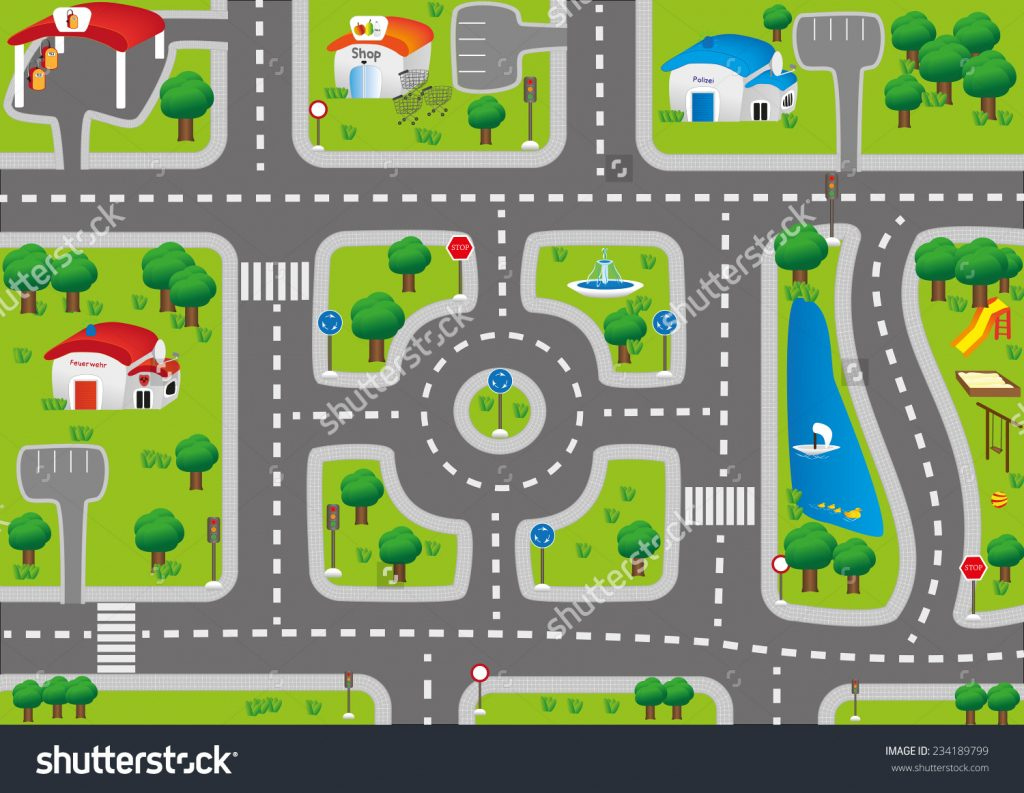 Kids Road Map Clipart Free Clip Art Images 4073 Clipartimage 