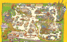 Knotts Berry Farm Map California Printable Maps