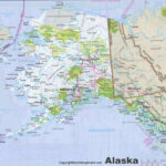 Labeled Alaska Map Printable World Map Blank And Printable