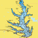 Lake Conroe Fishing Map Calendrier 2021