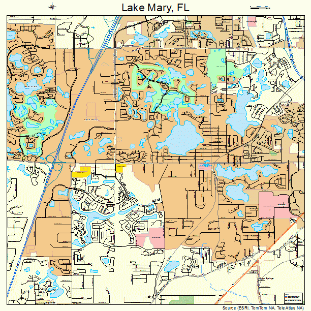 Lake Mary Florida Map