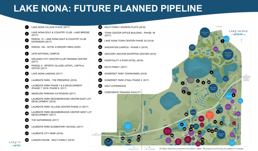 Lake Nona Florida Map Printable Maps