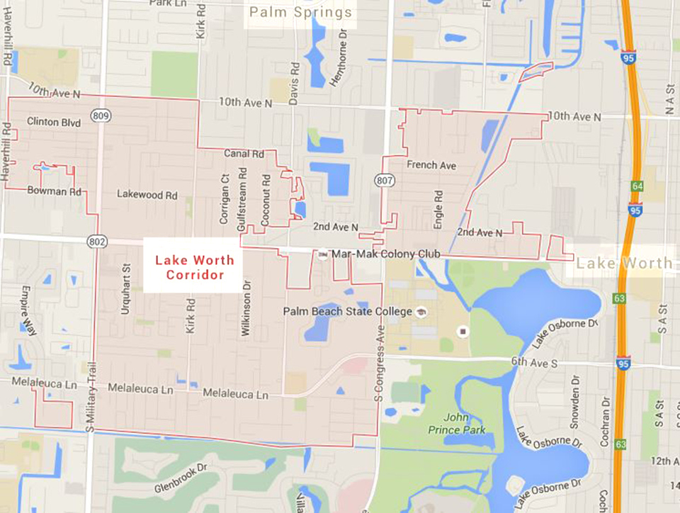 Lake Worth Beach City Limits The Lake Worth Corridor A Lesson For 