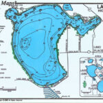 Lakes Placid June Bass Map 2 Sided Map Mark Evans Maps Lake
