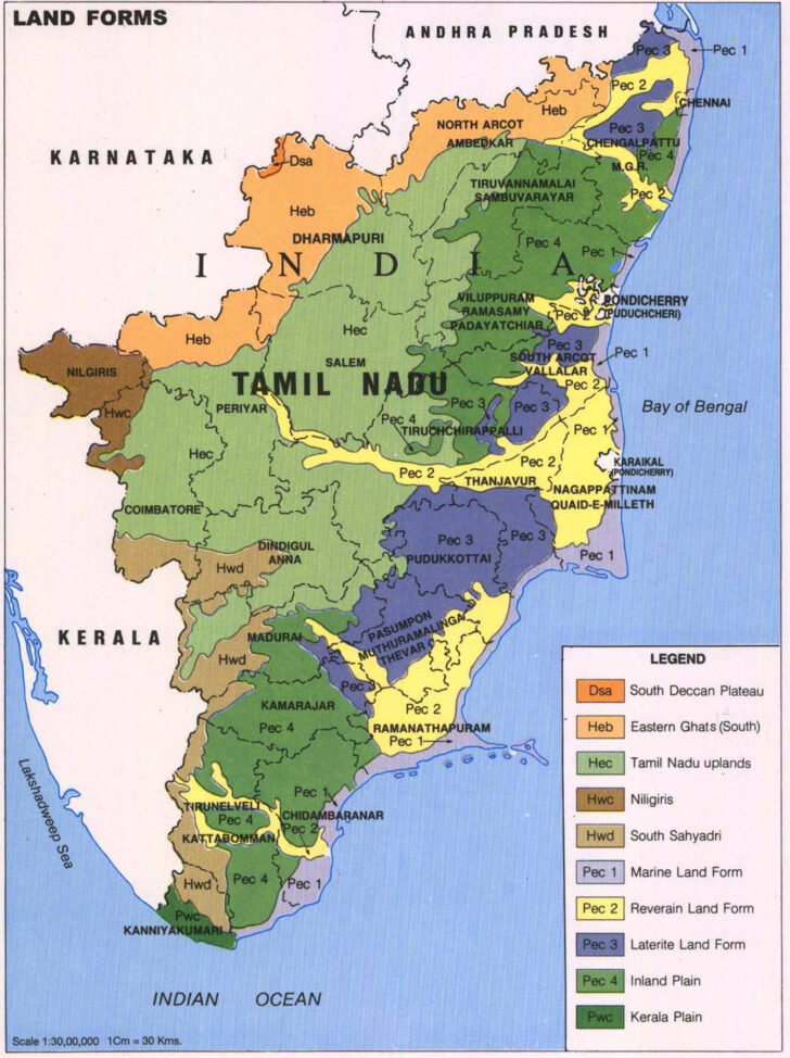 Tamil Map