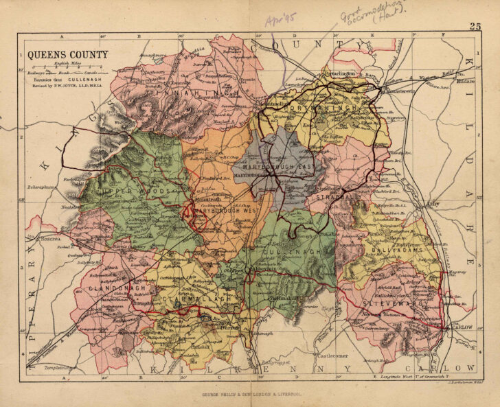 County Laois Map