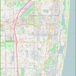 Large Detailed Map Of Boca Raton