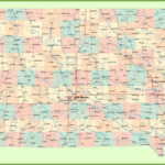 Large Detailed Map Of Iowa With Cities And Towns