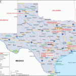 Large Detailed Map Of Texas With Cities And Towns Map Of Texas Major