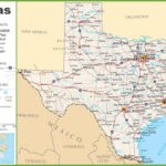 Large Detailed Map Of Texas With Cities And Towns Official Texas