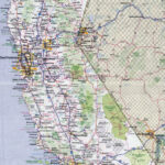 Large Detailed Road And Highways Map Of California State With All