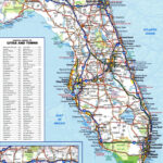 Large Detailed Roads And Highways Map Of Florida State Vidiani Old