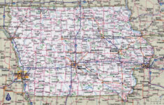 large detailed roads and highways map of iowa state with all cities 2 Large Detailed Roads And Highways Map Of Iowa State With All Cities