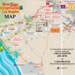 Large Detailed Tourist Map Of Los Angeles Map Of Los Angeles