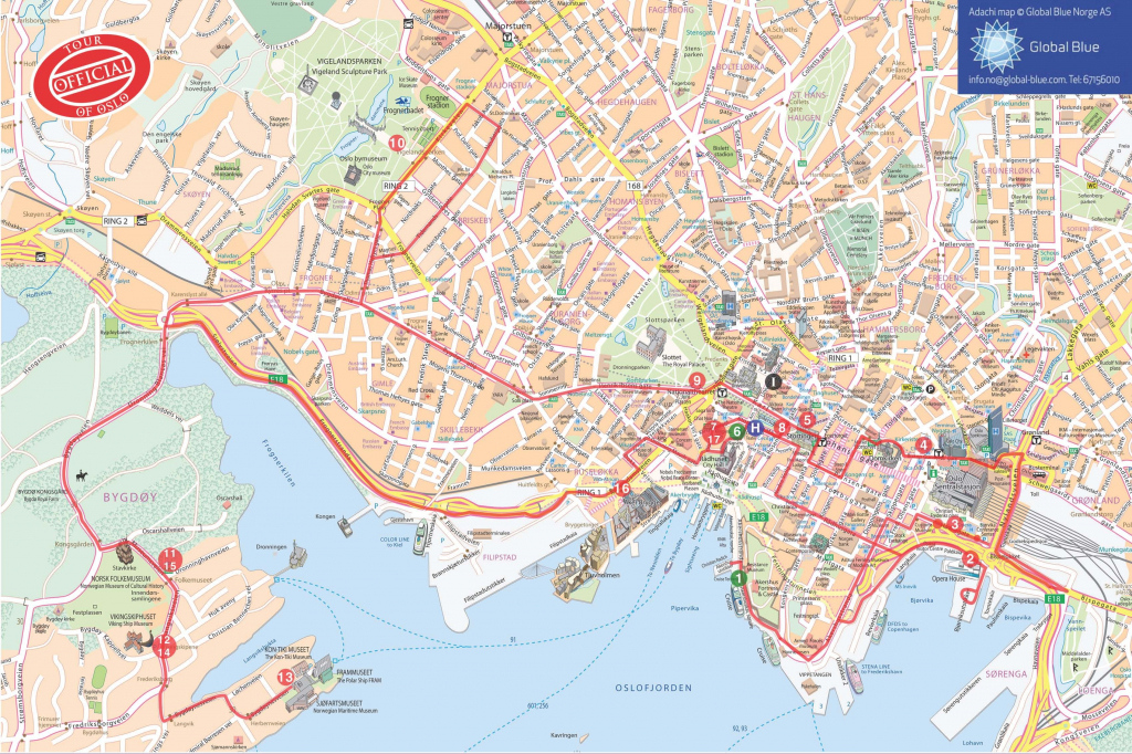 Large Oslo Maps For Free Download And Print High Resolution And 