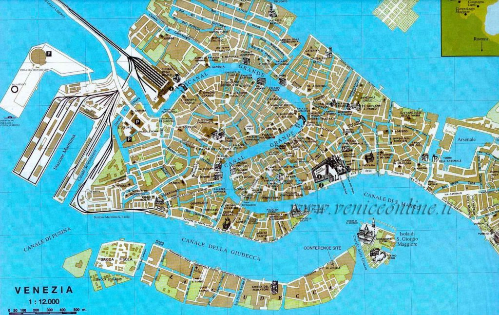 Large Venice Maps For Free Download And Print High Resolution And 