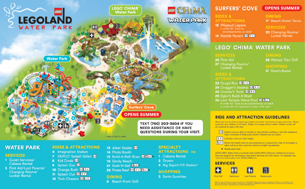 Legoland Map California Pdf Free Printable Maps