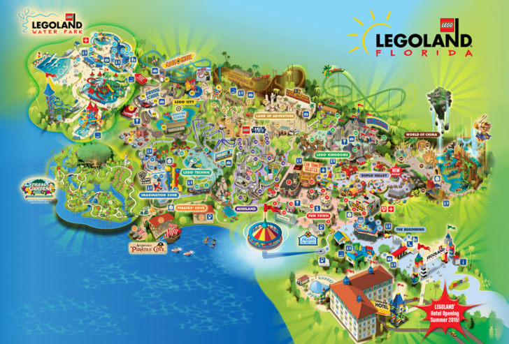 Legoland Florida Interactive Map