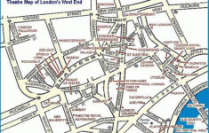 London Theatreland The Map