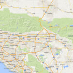 Los Angeles California Google Maps Printable Maps