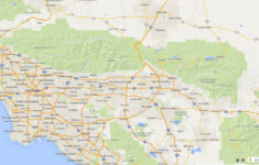 Los Angeles California Google Maps Printable Maps