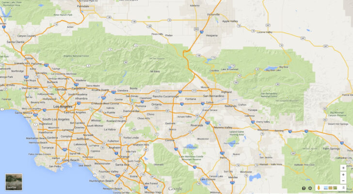 Google Maps Los Angeles California