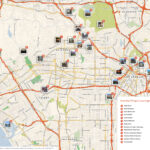 Los Angeles Printable Tourist Map Sygic Travel